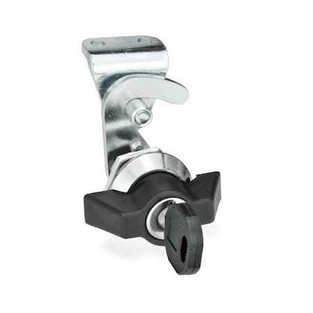 J.W. Winco JW Winco GN115.8-SUK-18-H1-CR-2 Cam Latch, Hook Style 115.8-SUK-18-H1-CR-2